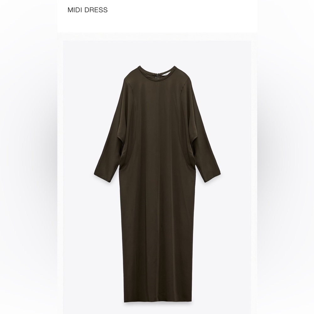 Midi dress Olive Green